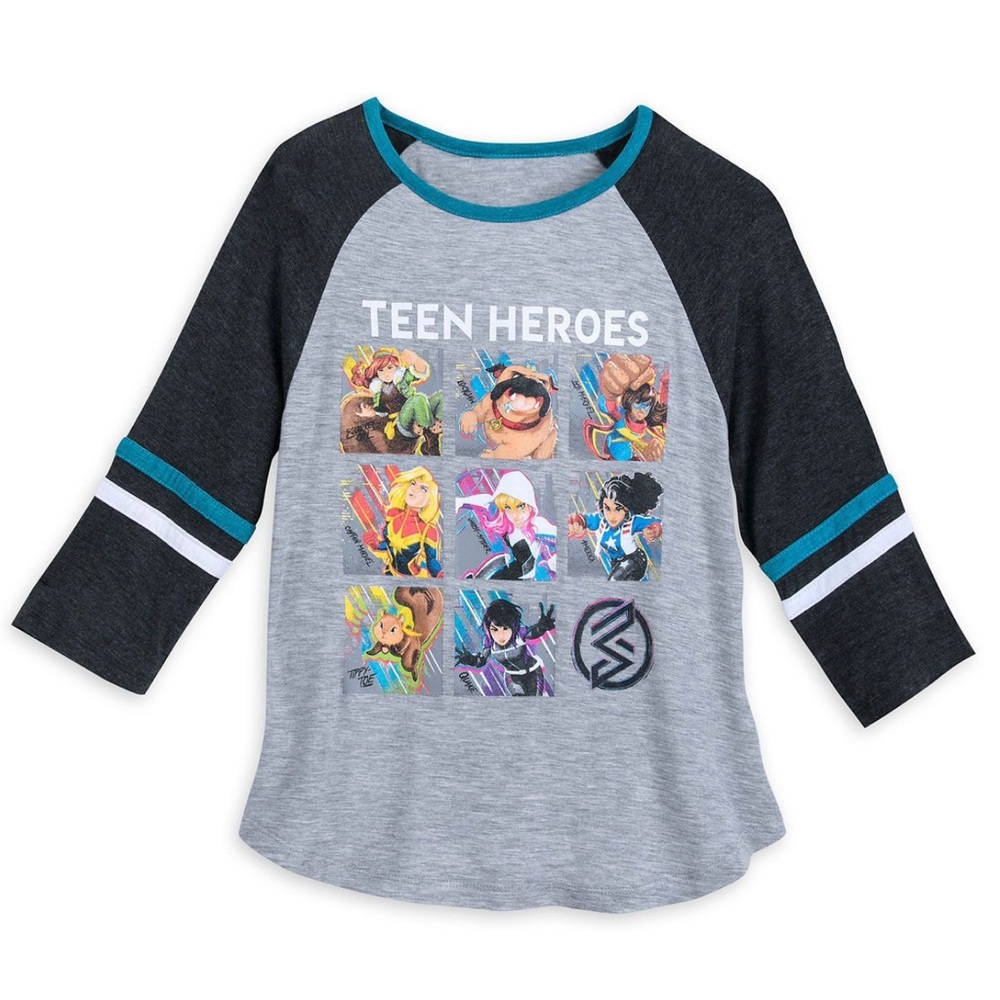 Disney teen heroes long sleeve tee shirt